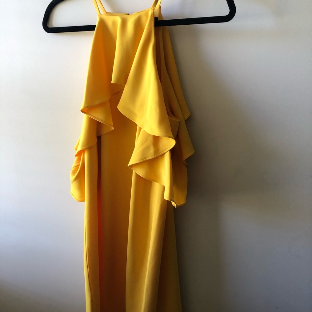 NWOT Trina Turk Yellow Dress - sz 6